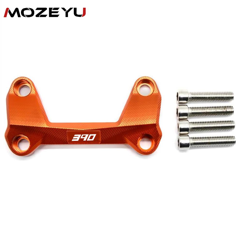 For KTM DUKE 125 200 250 390 DUKE 2006-2017 2018 Motorcycle Accessories Handlebar Riser Top Cover Clamp