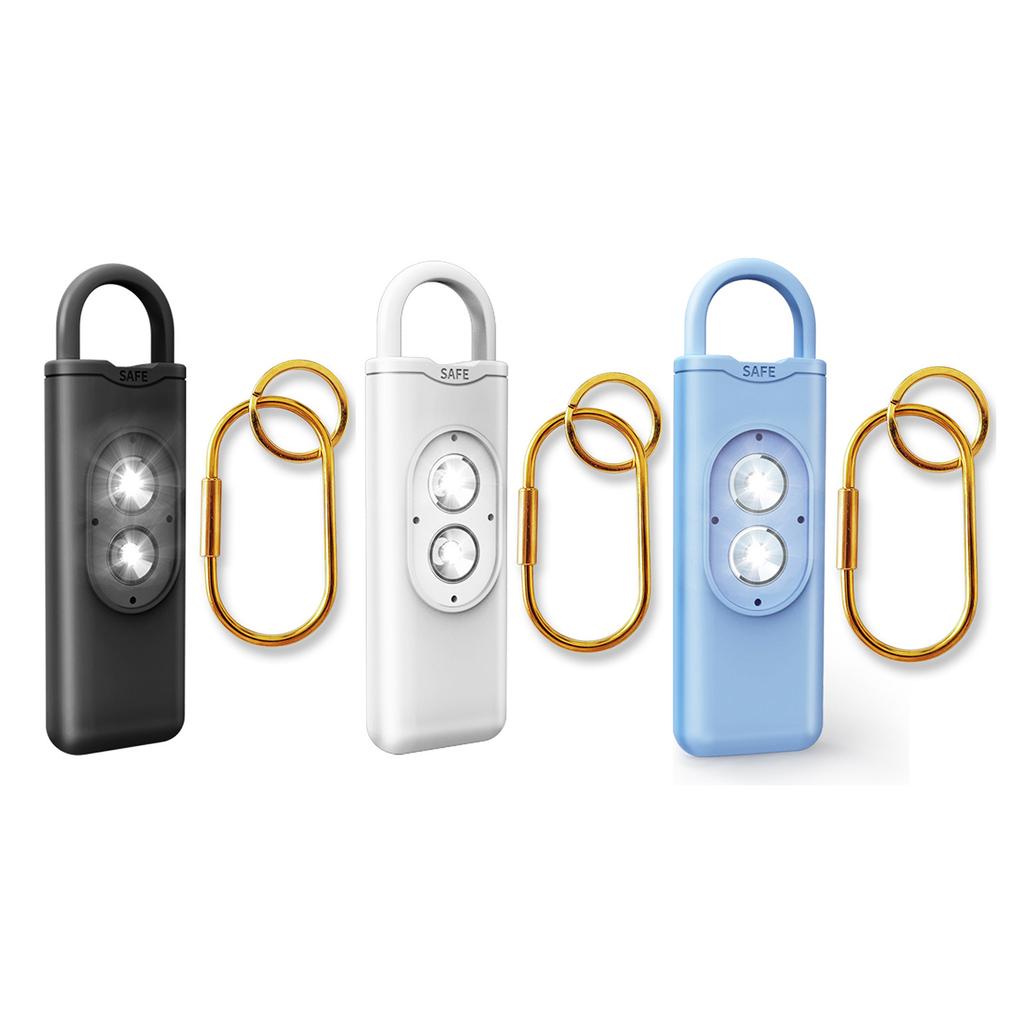 Women Anti-theft and Anti-wolf Portable Alarm High Volume Double Flash Light Safety Self-defense Kid Personal Distress Device