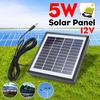 5W 12V Outdoor Portable High Efficiency Sunpower Polycrystalline Solar Panel