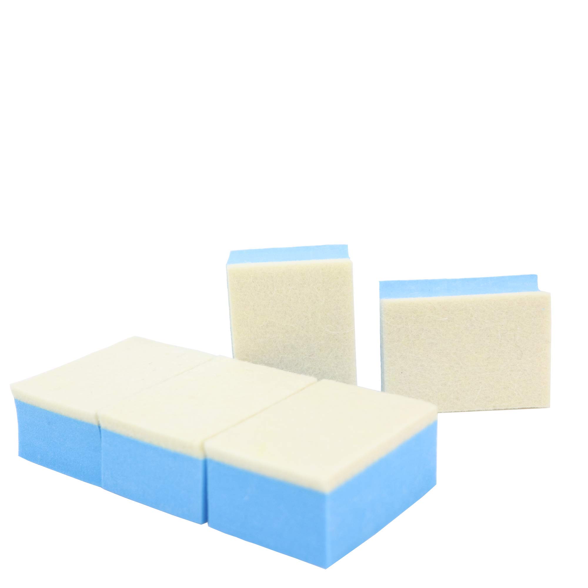 KENOU Felt Sponge Scale Removal Sponge Car Cleaning Polishing Oil красный