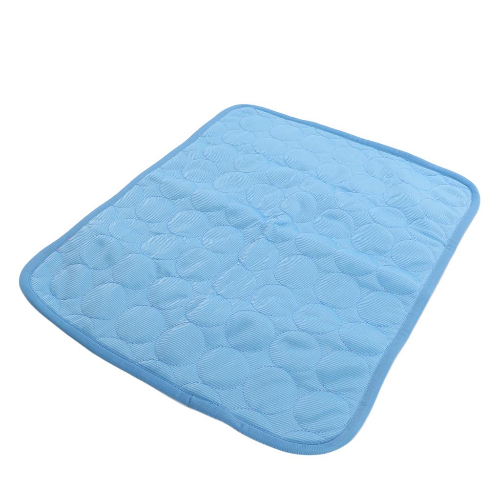 Dog Cooling Mat Breathable Washable Reusable Portable Ice Silk Kennel Mat for Home and Travel