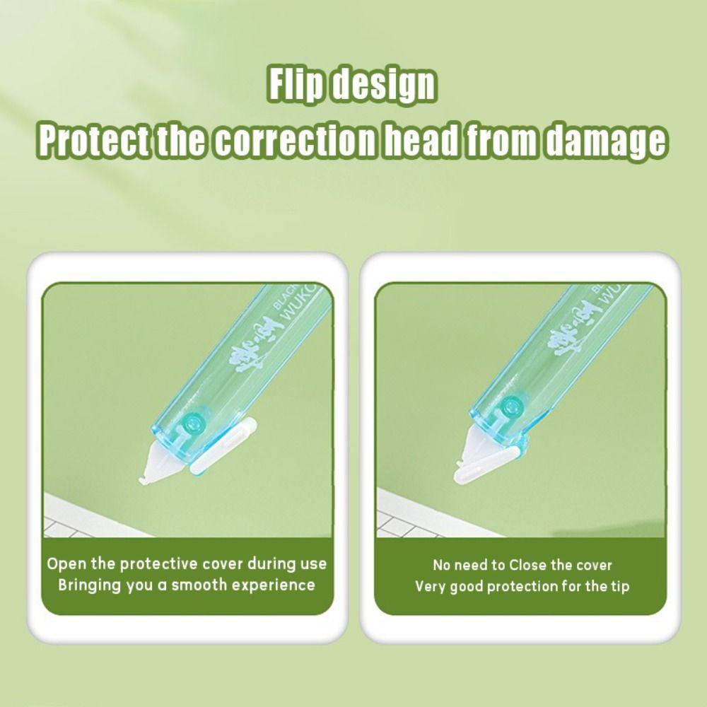 Candy Color Correction Tape Pen Shaped Correction Stationery Student Alteration Tape  School Office