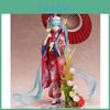 Premium Anime Stronger Hatsune Miku Kimono Yukata Hanairogoromo Pvc Action Figure
