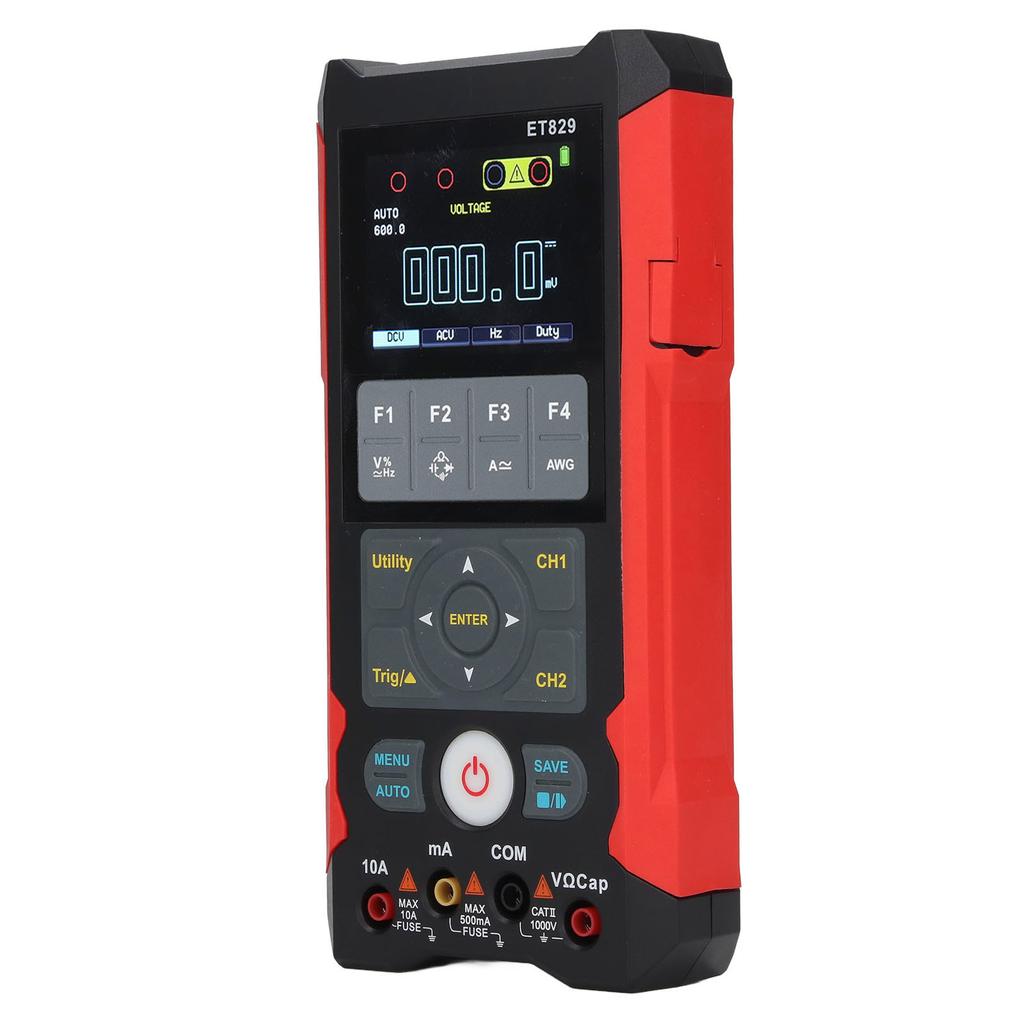 Oscilloscope Multimeter 3 in 1 80MHz 2 Channel Signal Generator Digital Test Instrument