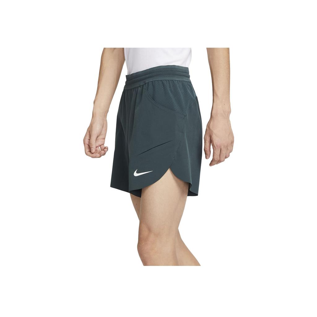 Nike Rafa Dri-FIT ADV Solid Straight-Leg Sports Shorts Men Bottoms Deep-Jungle-Green DV2882-328