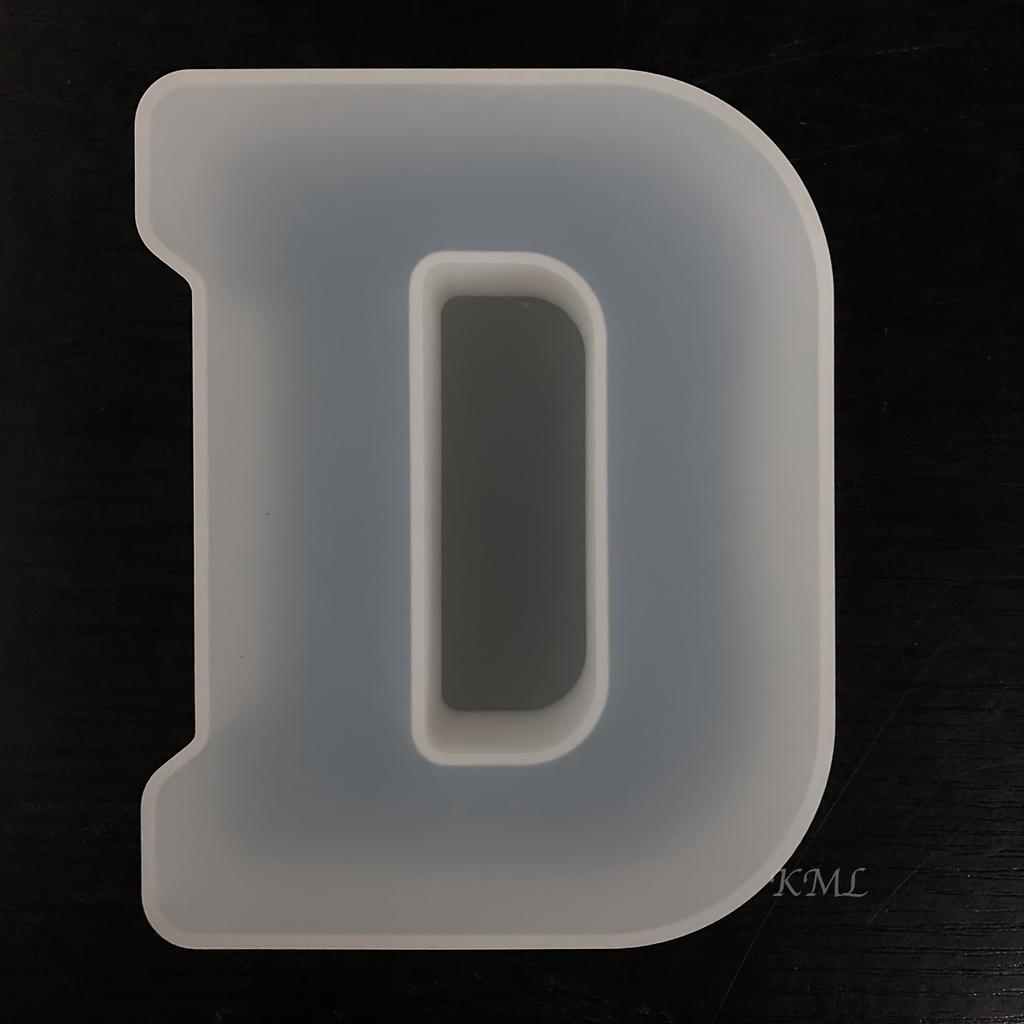 26 Stück Silikonform für englische Buchstaben, 10 Silikonformen für Ziffern, 26 Buchstaben- und Zahlenformen Handgefertigter Buchstaben-Harzguss