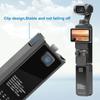 Battery Handle Powerbank Extended Runtimes Boost Hot Swap USB C Port Tripod Mount for Pocket 3 Cameras Accessory