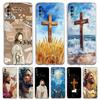 Case For Samsung A16 A14 A12 A22 A32 5G A34 A42 A52 A54 A50 A70 A20E A10S A20S A04S A06 Cover Verse of The Christian Bible Jesus