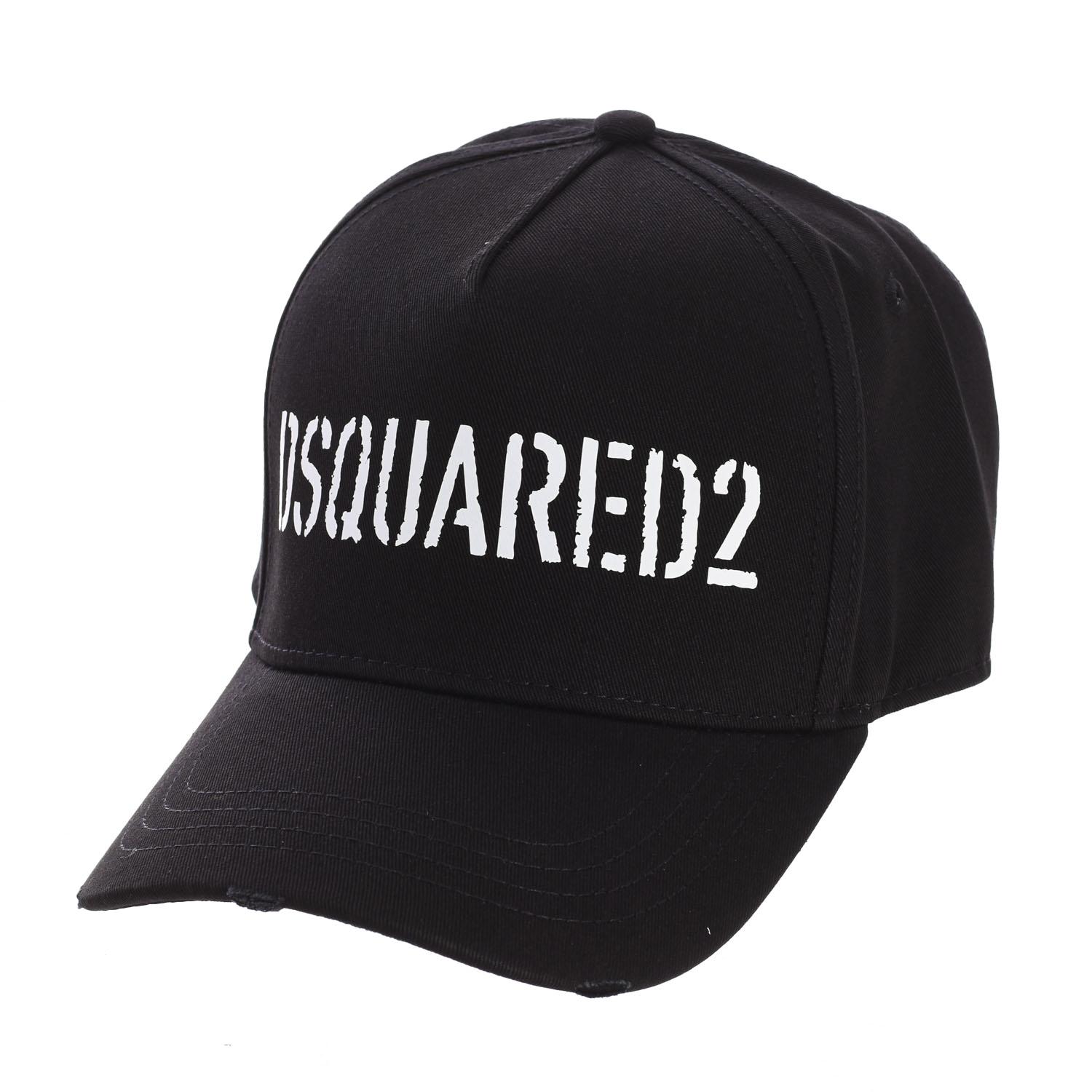 

Dsquared2 BMC0604-05C00001 мужская кепка с регулируемым ремешком TU чёрный