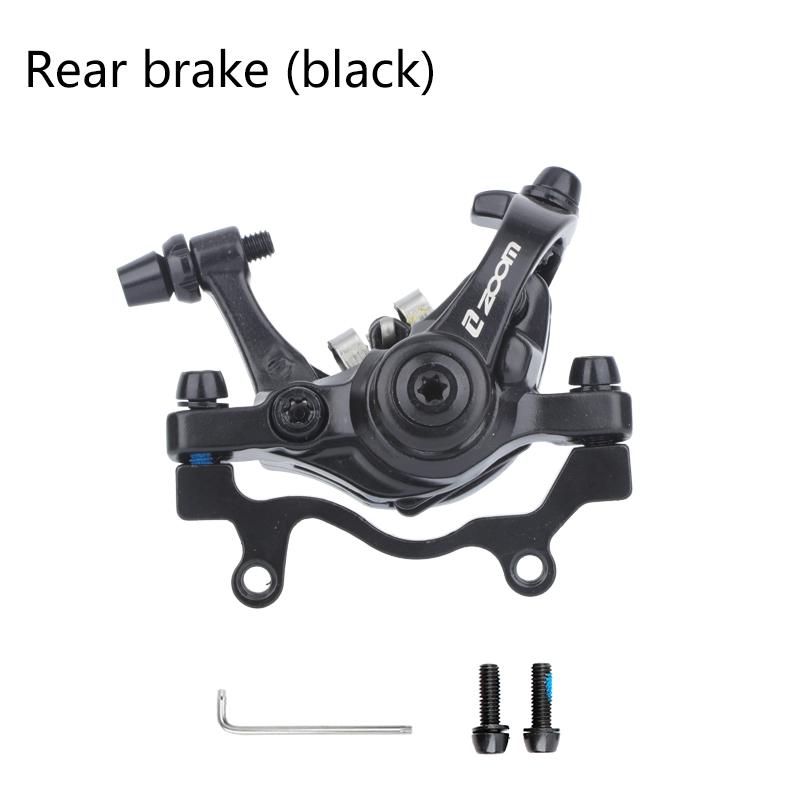 ZOOM DB680 Bicycle Brakes Mtb Mechanical Disc Brake Set For Mountain Bike Electric Scooter Caliper With Rotor 160mm Cycling
