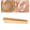Round Shape Bracelet Adjuster Wood Deformation Mandrel for Jewelry Adjustment and Repair Jewellery Reshaping Tool