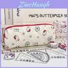 Hello Kitty Pen Case Cute Cake Pattern Stationery Organizer For Students