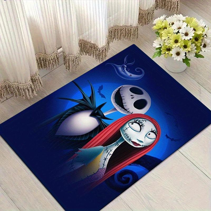 

1pc Jack Pattern Area Rug Soft Flannel Floor Mat for Living Room,Office,Bedroom and Carpet 60cm by 90cm