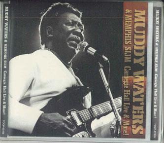 

CD MUDDY WATERS - Carnegie Hall Live & More TOCP67456PROMO EMI Japan Blues Used