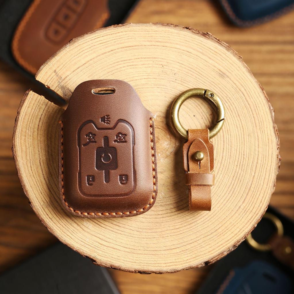 Kožený obal na klíčenku pro CHEVROLET Silverado GMC