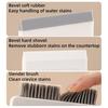 Cleaning Brush with Beveled Soft Glue Easy Assembly Countertop Corner Cleaner Three-in-One Versatile Cleaning Brush