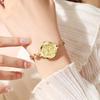 Chic Clover Women's Watch with Diamond Bracelet and Interchangeable Band