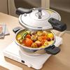 Stainless Steel High Pressure Cooker Explosion-Proof Gas Cooker Pot  Kitchen Cooking Tool