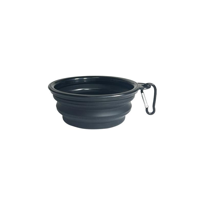 1pcs TPE Pet Folding Bowl Outdoor Portable Dog Basin and Cat Food Bowls Wear-resistant Shockproof Universal Food Bowls Travel Camping Pet Accessories