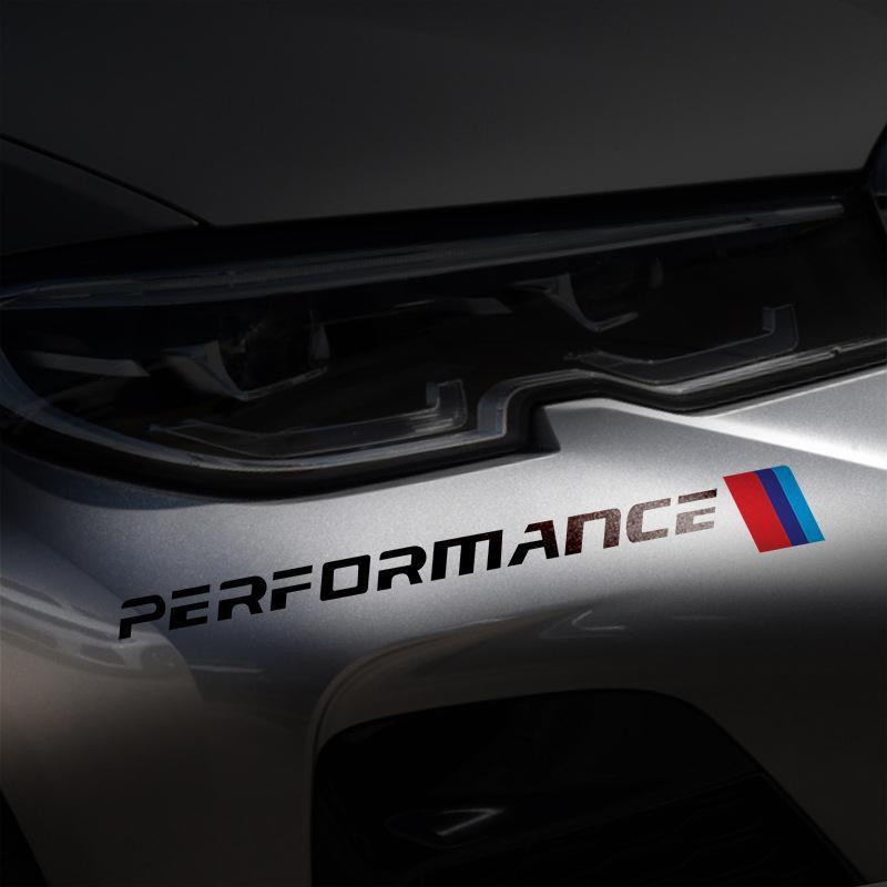 Car Body Decoration Sticker Modified Glass Trunk Stickers for BMW M Performance E36 E60 E90 X2 X1 X3 X5 E46 E39 E70 M3 M6 M5 MPSGW1