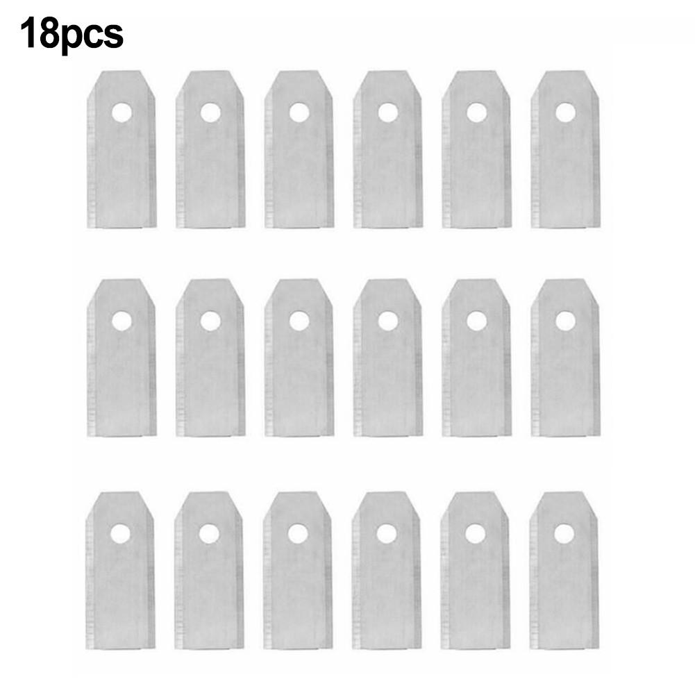 

Blade For All Robotic Lawnmowers Lawn Mower Parts Sliver/gold 18pcs sliver