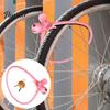 Key-operated Bike Lock with Keys Cute Biscuit Dog Cable Anti-Theft Secure Silicone Covered Bicycle for Helmet Door Skateboard Anti-theft Bicycles