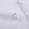 Summer breathable women's short-sleeved white shirt OL slim-fitting professional wear interview overalls cotton V-neck shirt formal wear