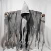 Halloween Cloak Witch Cloak Grim Reaper Costume Cloak Haunted House Costume Dress Up Horror Trick Costume Props