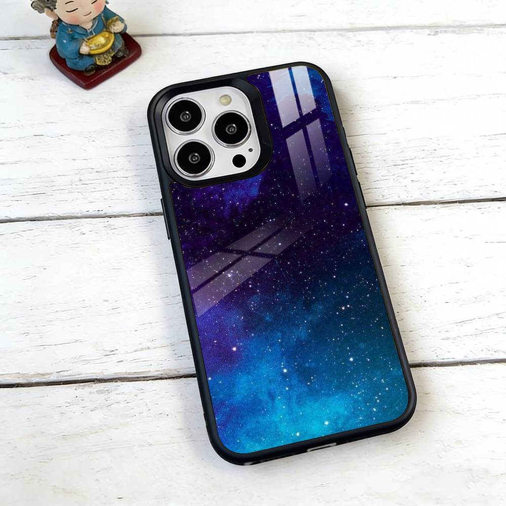 Milky Star Phone Case For iPhone17,16,15,14,13,12,11 Plus,Pro Magnetic with Magsafe Wireless Charging