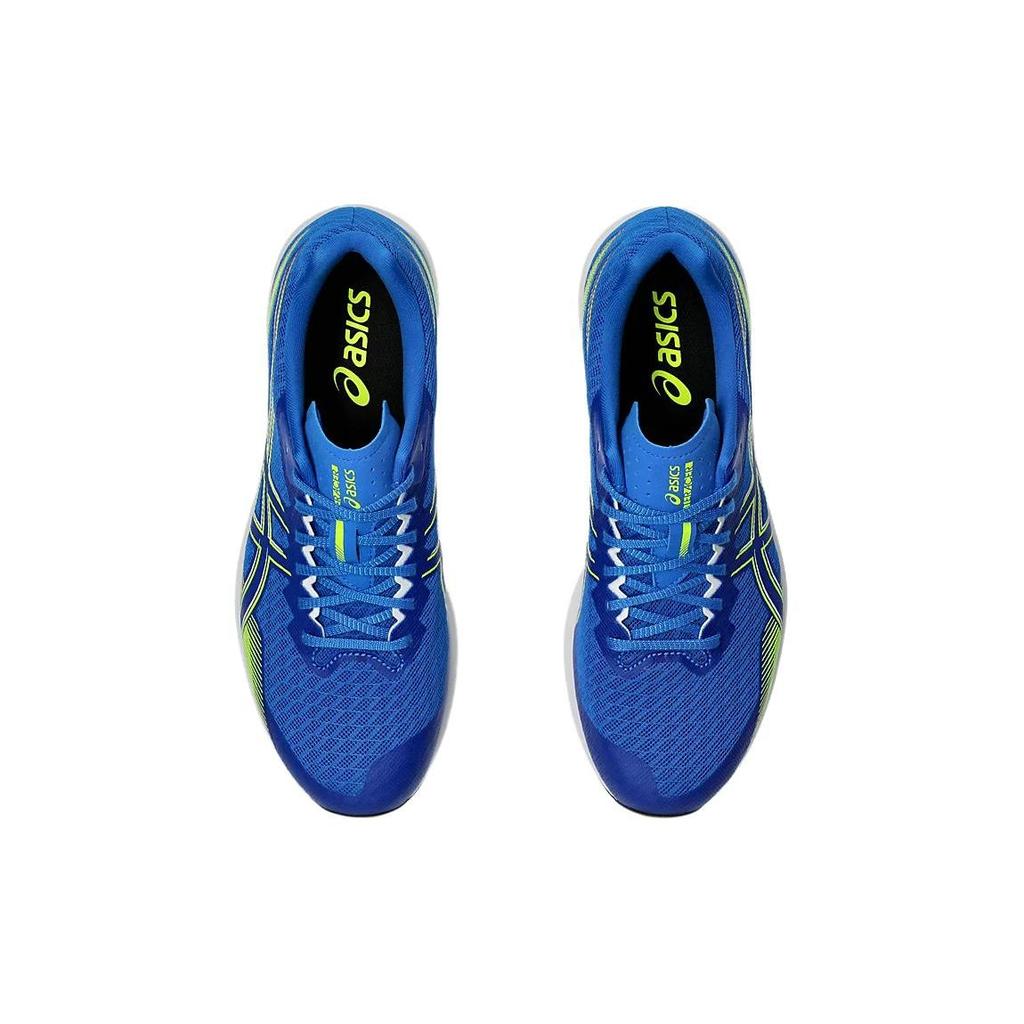 Asics Lyteracer 5 Comfortable Low-Top Training Running Shoes Men sneaker Blue Green 1011B903-400