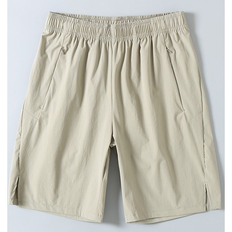 Export Tail Goods Outdoor Cool Breathable Beach Pants Men's Summer Thin Quick-Drying Loose Elastic Sports Knee Length Shorts
