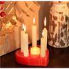 Silicone Mould Porous Candle Holder Mold Candle Stand Mould Jewelry Making Tool