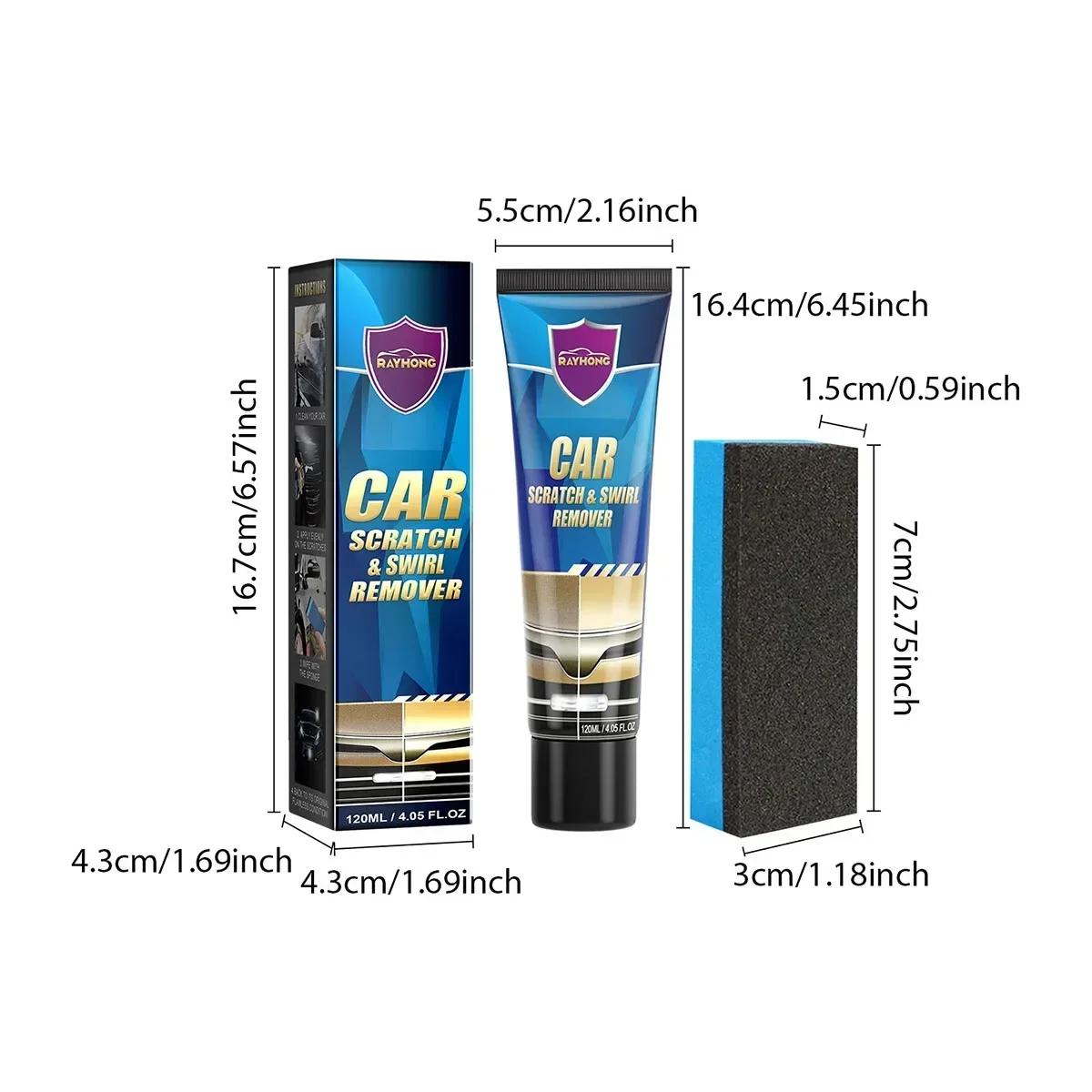 120ML Motorcycle Scratch Paint Care Tool Swirl Remover Scratches Repair Polishing Car Paint Repair Wax Anti Scratch