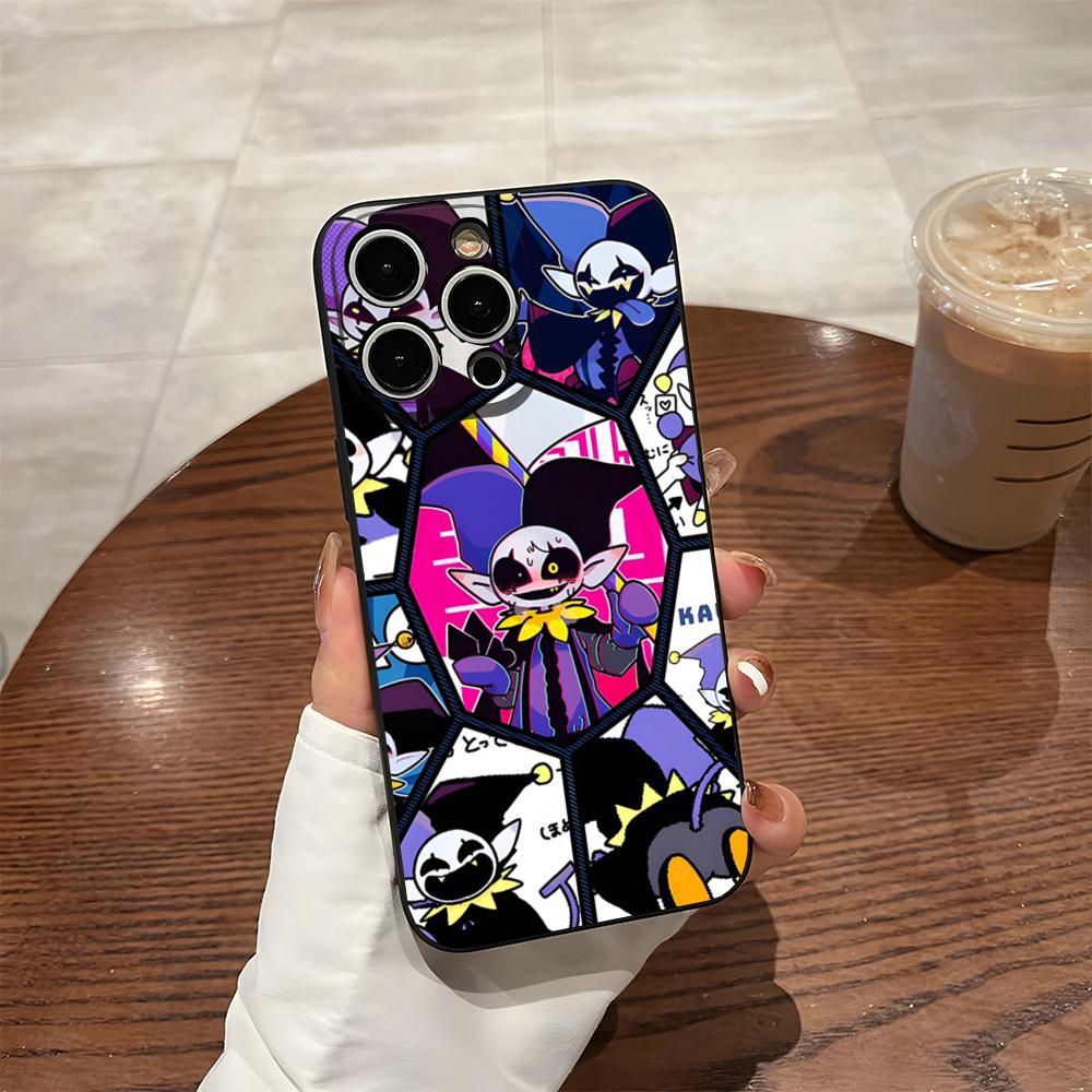 

Jevil D-Deltarune Game Phone Case For Iphone 17 Pro Max 16 Pro Max 15 Pro 14 Plus 13 11 12 Xr X Xs Plus Se Back Cover iPhone15 Pro