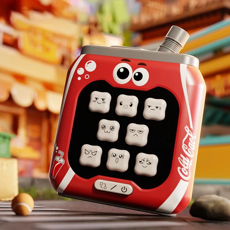 

Быстрая игра-нажималка Игрушки-непоседы Игры на быструю реакцию Сенсорная консольная игра Игрушки для детей и взрослых, Милая серия фаст-фуда Игра на скорость нажатия