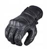 Wolf Bezpieczne Rękawice Motocyklowe Skóra Black Xl