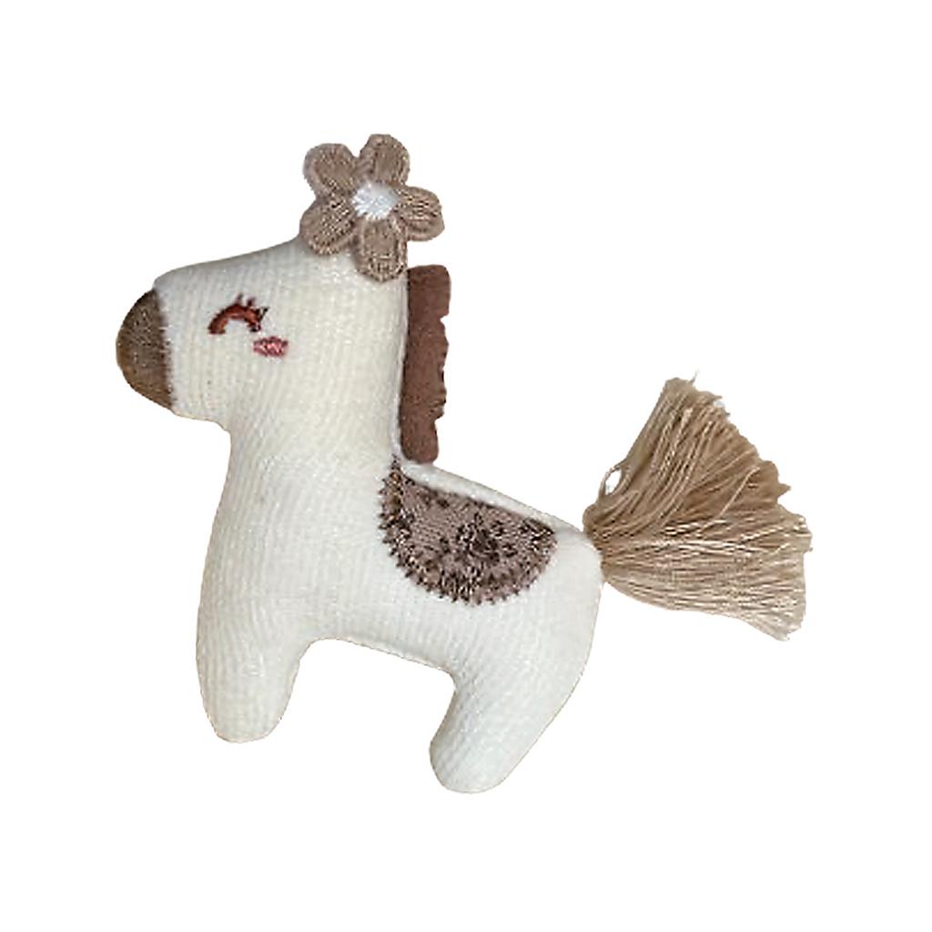 Trendy Special Year Horse Brooch Delicate Cloth Craftsmanship Ideal For Girls And Ladies Lightweight 5g