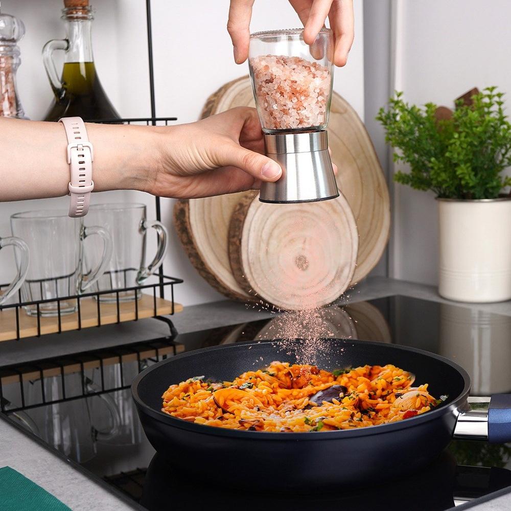 2X Pepper Grinder Salt Spice Grinders Spice Grinder Set