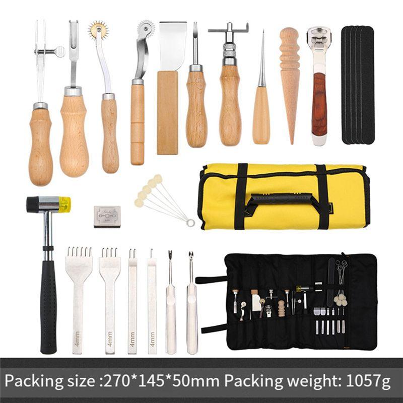 Good-Leather DIY Handmade Leather Cutting Set Leather Basic Tools Punch And Cut Leather Combination