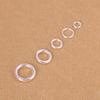 Genuine Real Pure Solid 925 Sterling Copper Close Jump Rings Split Ring Connector Chains Zircon Making Findings Components
