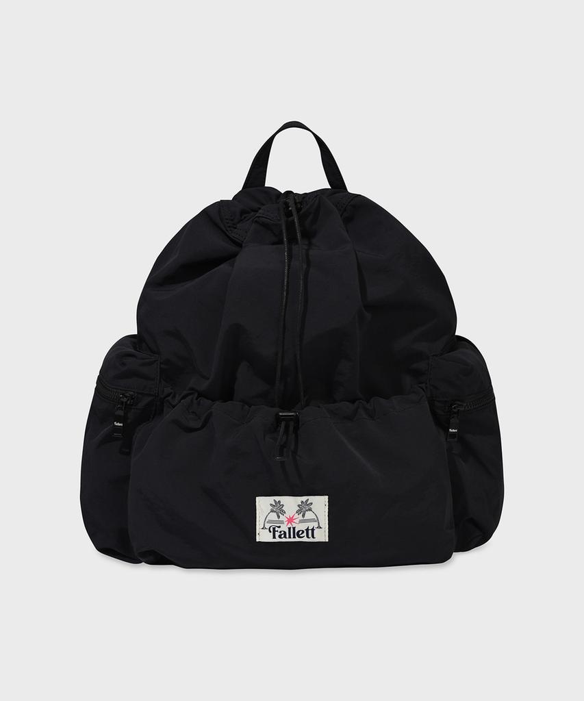Fallett String Backpack Black