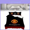 Manchester United Bedding Set With Soft Polyester Fabric For Fans Bedroom Decor