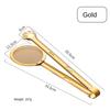 304 Stainless Steel Food Clip Household Fried Oil Separator Spoon Filter Drain Oil Clip Multi-functional Oil Separator Oil Separator Clip
