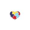 Zinc Alloy Colored Puzzle Badge - Creative Personality Brooch, High-Value Niche Jewelry Accessory