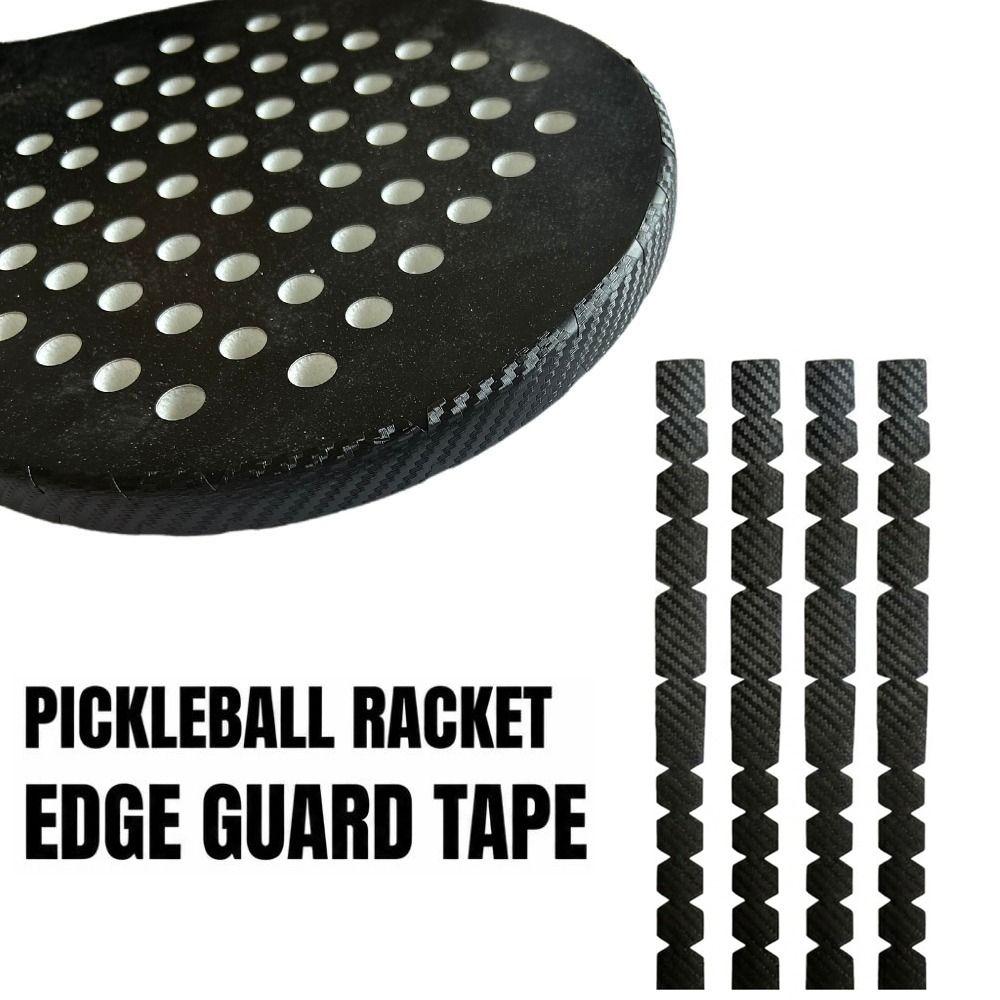 High Fit Pickleball Racket Edge Sticker TPU Paddle Head Edge Tape Tournament Use