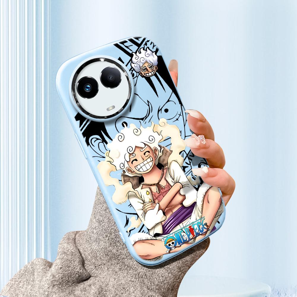 Jednokolorowy obiektyw ze srebrną krawędzią tłusta obudowa miękka TPU płynny silikonowy pokrowiec odporny na wstrząsy futerał na telefon do OPPO Reno Realme OnePlus