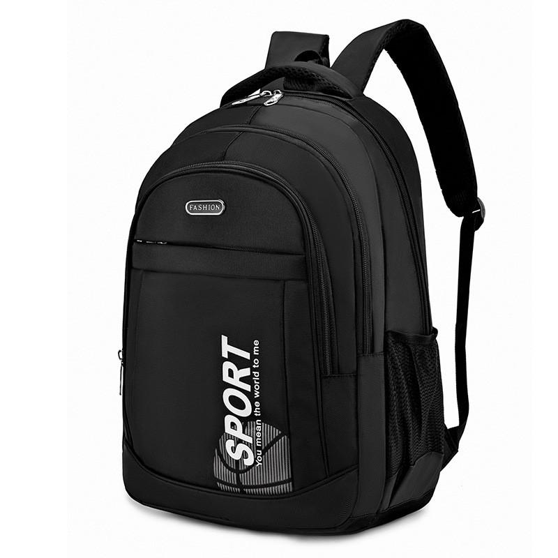 Basketball Backpack Printed Student Schoolbag Wear Resistant Leisure Travel Bag