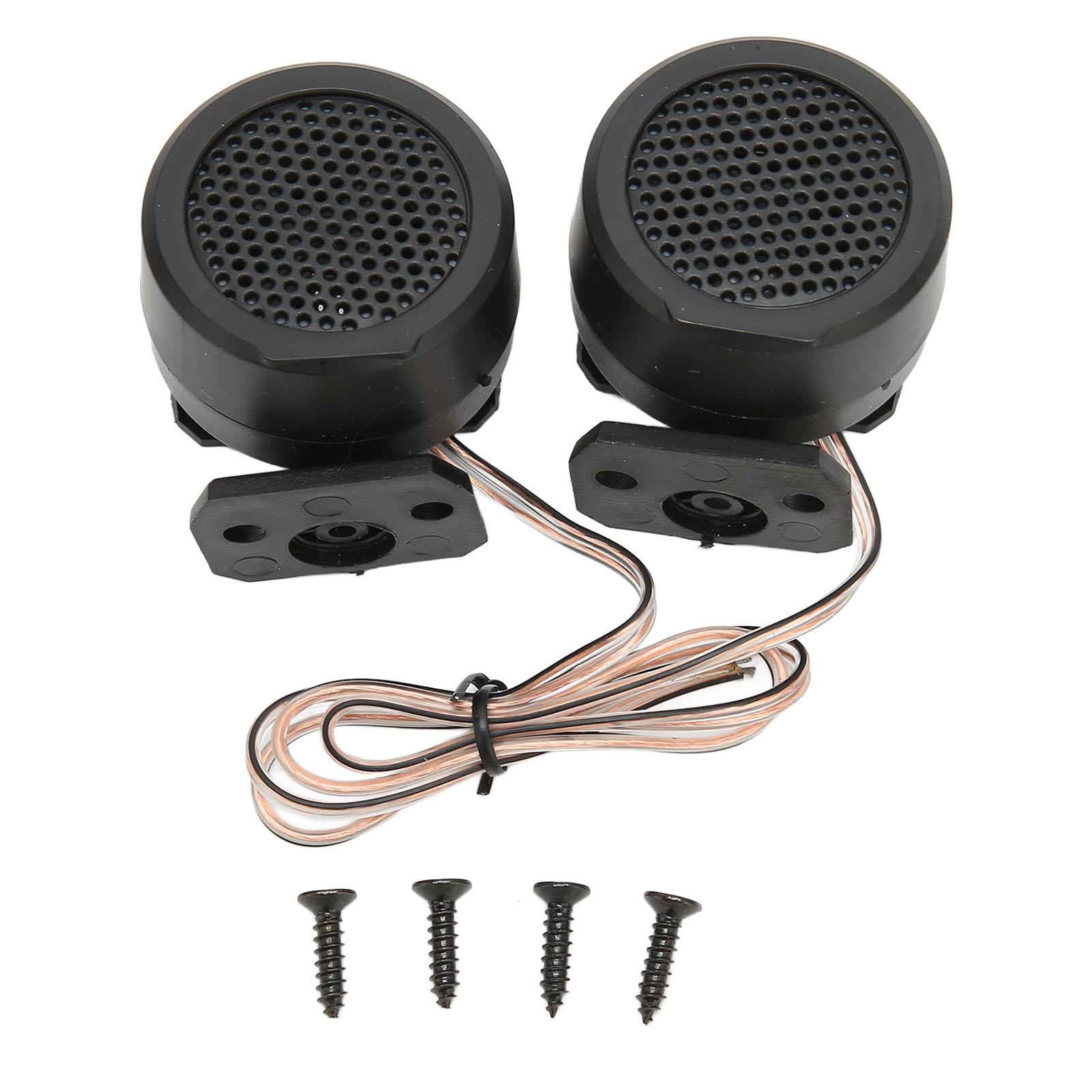 

2pcs Car Dome Tweeter 500W 4 Ohm Built in Capacitor Great Sound Quality Car Loudspeaker