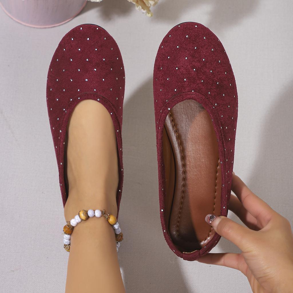 Women Flats Office Slip On Ballet Shoes Casual Comfortable Loafers Lightweight Outdoor Walking Sneakers Women Zapatos De Mujer