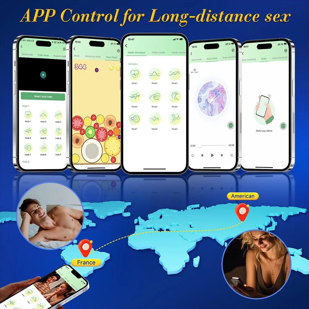 Vibrator Anal cu Control Wireless 9 Vibrații Dop Anal Bărbați Masaj Prostata Stimulator Masturbator Feminin Jucării Sexuale pentru Adulți pentru Femei